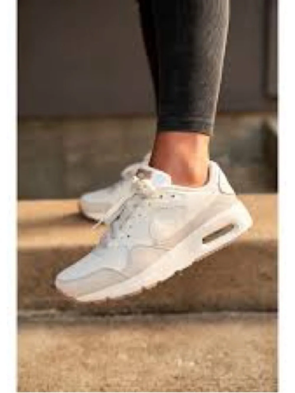 Nike Women’s Air Max 1 in Cream Pink Swoosh SC 'Sail Sanddrift 7